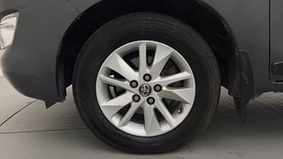 Used 2019 Toyota Innova Crysta 2.4 V 7 STR Diesel Manual tyres LEFT FRONT TYRE RIM VIEW
