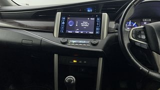 Used 2019 Toyota Innova Crysta 2.4 V 7 STR Diesel Manual interior MUSIC SYSTEM & AC CONTROL VIEW