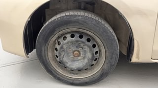 Used 2011 Toyota Etios [2010-2017] G Petrol Manual tyres LEFT FRONT TYRE RIM VIEW