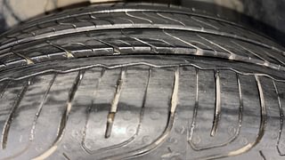 Used 2023 Tata Altroz XZ Plus 1.2 Petrol Manual tyres LEFT FRONT TYRE TREAD VIEW