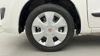 Used 2016 Maruti Suzuki Wagon R 1.0 [2010-2019] VXi Petrol Manual tyres LEFT FRONT TYRE RIM VIEW