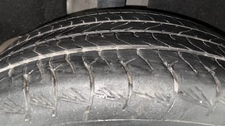 Used 2021 Hyundai Alcazar Platinum 7 STR 1.5 Diesel MT Diesel Manual tyres RIGHT REAR TYRE TREAD VIEW