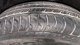 Used 2015 Maruti Suzuki Swift [2011-2017] VXi Petrol Manual tyres LEFT FRONT TYRE TREAD VIEW