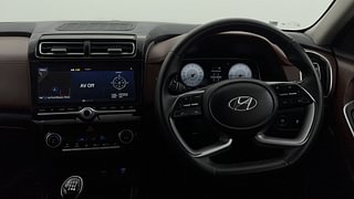 Used 2021 Hyundai Alcazar Platinum 7 STR 1.5 Diesel MT Diesel Manual interior STEERING VIEW