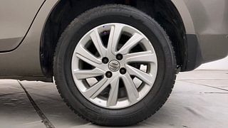 Used 2016 Maruti Suzuki Swift Dzire ZDI AMT Diesel Automatic tyres LEFT REAR TYRE RIM VIEW