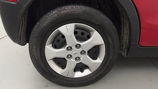 Used 2021 Mahindra XUV 300 W6 AMT Petrol Petrol Automatic tyres RIGHT REAR TYRE RIM VIEW