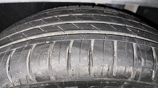 Used 2021 Hyundai Alcazar Platinum 7 STR 1.5 Diesel MT Diesel Manual tyres LEFT REAR TYRE TREAD VIEW