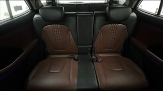 Used 2021 Hyundai Alcazar Platinum 7 STR 1.5 Diesel MT Diesel Manual interior REAR SEAT CONDITION VIEW
