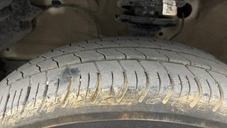 Used 2021 Maruti Suzuki S-Presso VXI+ Petrol Manual tyres LEFT FRONT TYRE TREAD VIEW