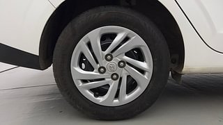 Used 2022 Hyundai Aura S 1.2 Petrol Petrol Manual tyres RIGHT REAR TYRE RIM VIEW