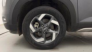 Used 2022 Hyundai Creta EX Petrol Petrol Manual tyres LEFT FRONT TYRE RIM VIEW