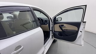 Used 2015 Volkswagen Polo Highline 1.5 (D) Diesel Manual interior RIGHT FRONT DOOR OPEN VIEW