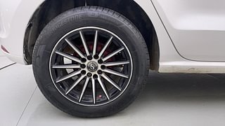 Used 2015 Volkswagen Polo Highline 1.5 (D) Diesel Manual tyres RIGHT REAR TYRE RIM VIEW