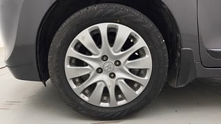 Used 2016 Maruti Suzuki Baleno [2015-2019] Alpha Petrol Petrol Manual tyres LEFT FRONT TYRE RIM VIEW