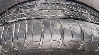 Used 2015 Volkswagen Polo Highline 1.5 (D) Diesel Manual tyres LEFT FRONT TYRE TREAD VIEW