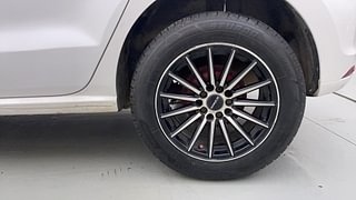 Used 2015 Volkswagen Polo Highline 1.5 (D) Diesel Manual tyres LEFT REAR TYRE RIM VIEW