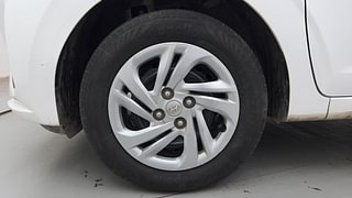 Used 2022 Hyundai Aura S 1.2 Petrol Petrol Manual tyres LEFT FRONT TYRE RIM VIEW
