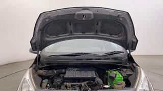 Used 2015 Hyundai Grand i10 [2013-2017] Asta AT 1.2 Kappa VTVT Petrol Automatic engine ENGINE & BONNET OPEN FRONT VIEW