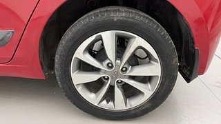 Used 2017 Hyundai Elite i20 [2014-2018] Asta 1.2 Dual Tone Petrol Manual tyres LEFT REAR TYRE RIM VIEW