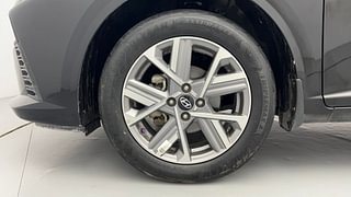 Used 2023 Hyundai Verna SX (O) 1.5 VTVT IVT Petrol Automatic tyres LEFT FRONT TYRE RIM VIEW