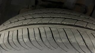 Used 2018 Tata Nexon [2017-2020] XZ Plus Dual Tone roof Petrol Petrol Manual tyres LEFT FRONT TYRE TREAD VIEW