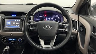 Used 2017 Hyundai Creta [2015-2018] 1.6 SX Plus Auto Petrol Petrol Automatic interior STEERING VIEW