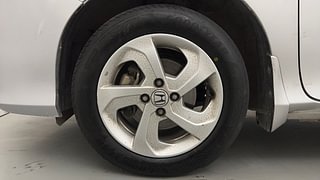 Used 2014 Honda City [2014-2017] VX Petrol Manual tyres LEFT FRONT TYRE RIM VIEW