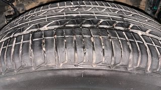 Used 2022 Tata Tiago XZA+ AMT Petrol Automatic tyres LEFT REAR TYRE TREAD VIEW