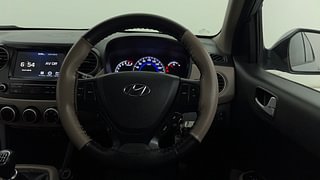 Used 2018 Hyundai Grand i10 [2017-2020] Sportz 1.2 Kappa VTVT Petrol Manual interior STEERING VIEW