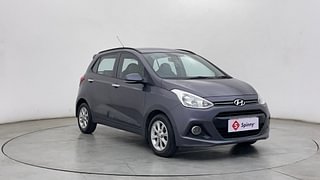 Used 2015 Hyundai Grand i10 [2013-2017] Asta AT 1.2 Kappa VTVT Petrol Automatic exterior RIGHT FRONT CORNER VIEW