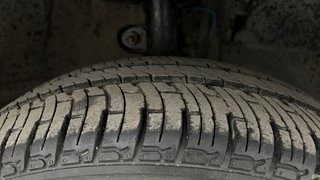 Used 2016 Mahindra KUV100 [2015-2017] K4 6 STR Petrol Manual tyres RIGHT FRONT TYRE TREAD VIEW