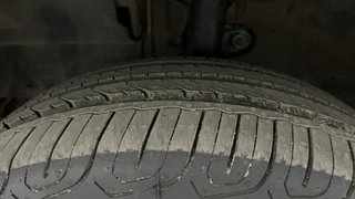 Used 2016 Mahindra KUV100 [2015-2017] K4 6 STR Petrol Manual tyres LEFT FRONT TYRE TREAD VIEW