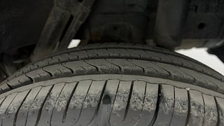 Used 2016 Mahindra KUV100 [2015-2017] K4 6 STR Petrol Manual tyres LEFT REAR TYRE TREAD VIEW