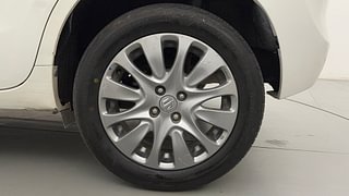 Used 2017 Maruti Suzuki Baleno [2015-2019] Alpha Petrol Petrol Manual tyres LEFT REAR TYRE RIM VIEW