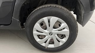 Used 2016 Mahindra KUV100 [2015-2017] K4 6 STR Petrol Manual tyres LEFT REAR TYRE RIM VIEW