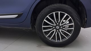 Used 2017 Maruti Suzuki Dzire [2017-2020] ZDi Plus AMT Diesel Automatic tyres LEFT REAR TYRE RIM VIEW