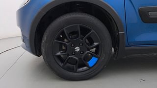 Used 2017 Maruti Suzuki Ignis [2017-2020] Alpha MT Petrol Petrol Manual tyres LEFT FRONT TYRE RIM VIEW