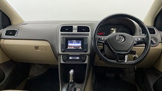 Used 2016 Volkswagen Vento [2015-2019] Highline Petrol AT Petrol Automatic interior DASHBOARD VIEW