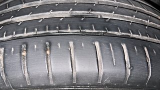 Used 2022 Toyota Glanza V AMT Petrol Automatic tyres LEFT REAR TYRE TREAD VIEW