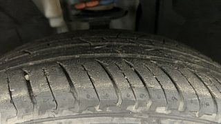 Used 2021 Nissan Magnite XV Premium Turbo CVT Petrol Automatic tyres LEFT FRONT TYRE TREAD VIEW
