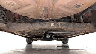 Used 2022 Toyota Glanza V AMT Petrol Automatic extra REAR UNDERBODY VIEW (TAKEN FROM REAR)