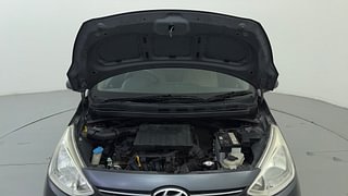 Used 2014 Hyundai Grand i10 [2013-2017] Asta 1.2 Kappa VTVT Petrol Manual engine ENGINE & BONNET OPEN FRONT VIEW