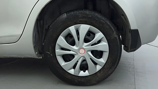 Used 2014 Maruti Suzuki Swift Dzire VXI Petrol Manual tyres LEFT REAR TYRE RIM VIEW