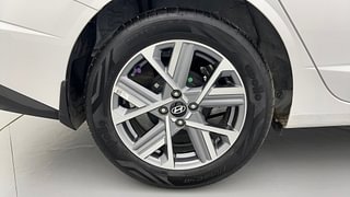 Used 2023 Hyundai Verna SX 1.5 VTVT IVT Petrol Automatic tyres RIGHT REAR TYRE RIM VIEW