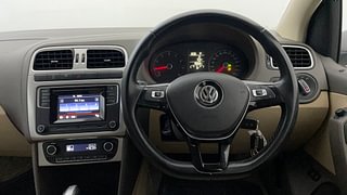 Used 2016 Volkswagen Vento [2015-2019] Highline Petrol AT Petrol Automatic interior STEERING VIEW