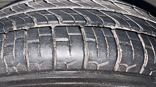 Used 2016 Hyundai Eon [2011-2018] Era + (O) Petrol Manual tyres LEFT FRONT TYRE TREAD VIEW
