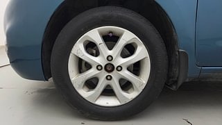 Used 2016 Nissan Micra [2013-2020] XV CVT Petrol Automatic tyres LEFT FRONT TYRE RIM VIEW