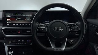 Used 2021 Kia Seltos Anniversary Edition Petrol Manual interior STEERING VIEW