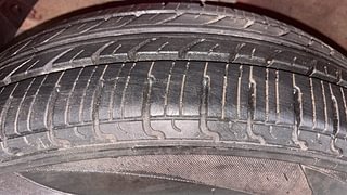 Used 2017 Hyundai Grand i10 [2017-2020] Sportz 1.2 Kappa VTVT Petrol Manual tyres LEFT FRONT TYRE TREAD VIEW