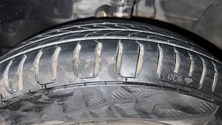 Used 2015 Honda Brio [2011-2016] VX MT Petrol Manual tyres LEFT FRONT TYRE TREAD VIEW